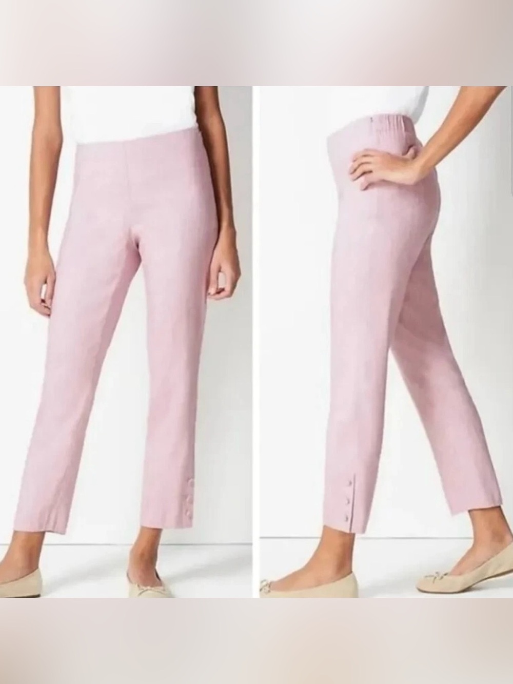 NWT J. Jill Linen Stretch Pants